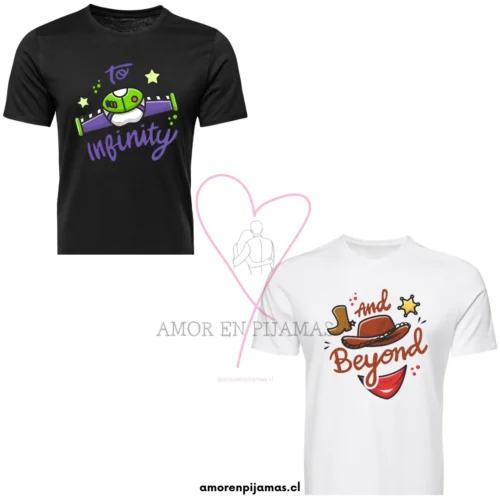 Poleras Buzz y Jessie - Amor en Pijamas