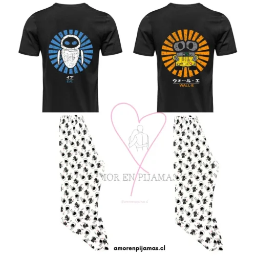 Pijamas Goals Wall Y Eva - Amor en Pijamas para parejas