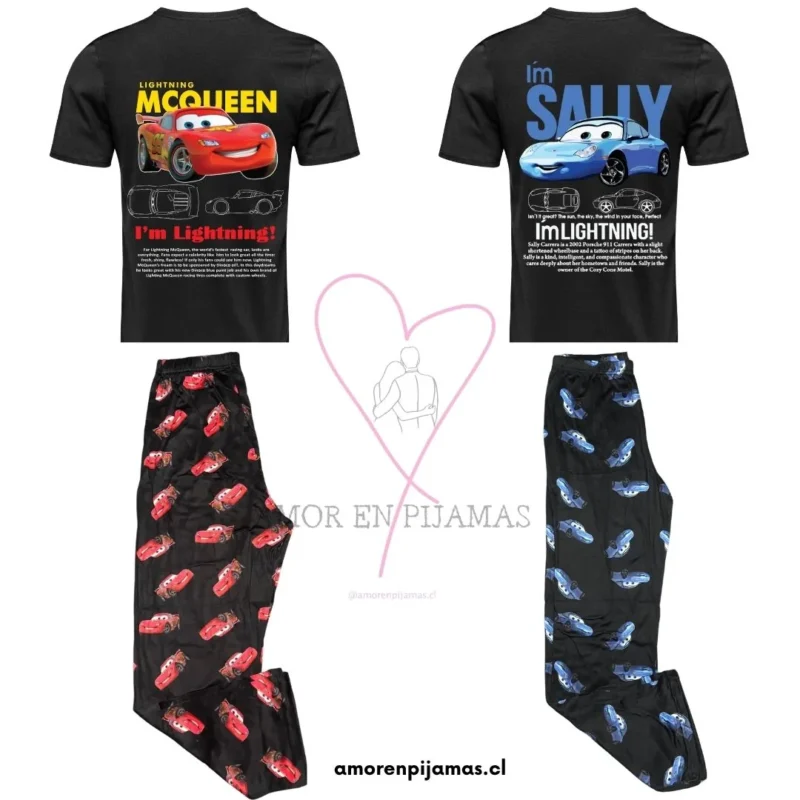 Pijama Rayo Y Sally - Amor en Pijamas para parejas