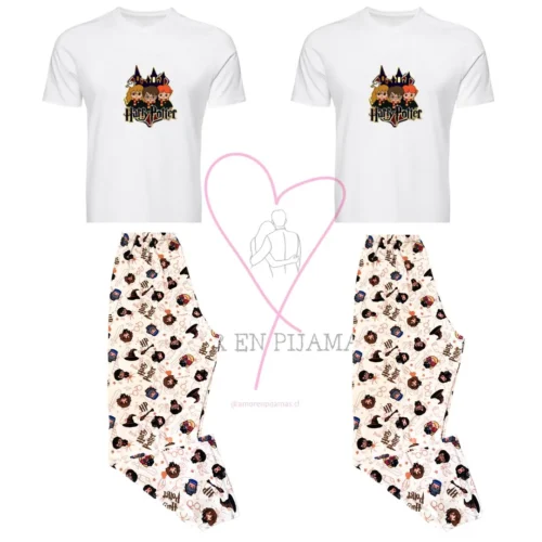 Pijama para parejas Harry Potter - Amor en Pijamas