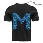 Polera con Inicial para Pareja Azul – Regalo para novio - Amor en Pijamas