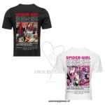 Poleras para parejas Spiderman y Novia - Amor en Pijamas