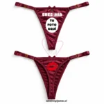 Colales personalizado eres mia Burdeo - Amor en Pijamas