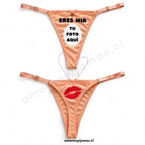 Colales personalizado eres mia salmon - Amor en Pijamas