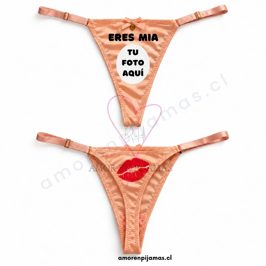 Colales personalizado eres mia salmon - Amor en Pijamas Colales personalizado eres mia salmon - Amor en Pijamas