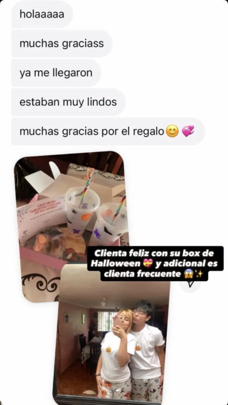 Cliente feliz de Amor en Pijamas